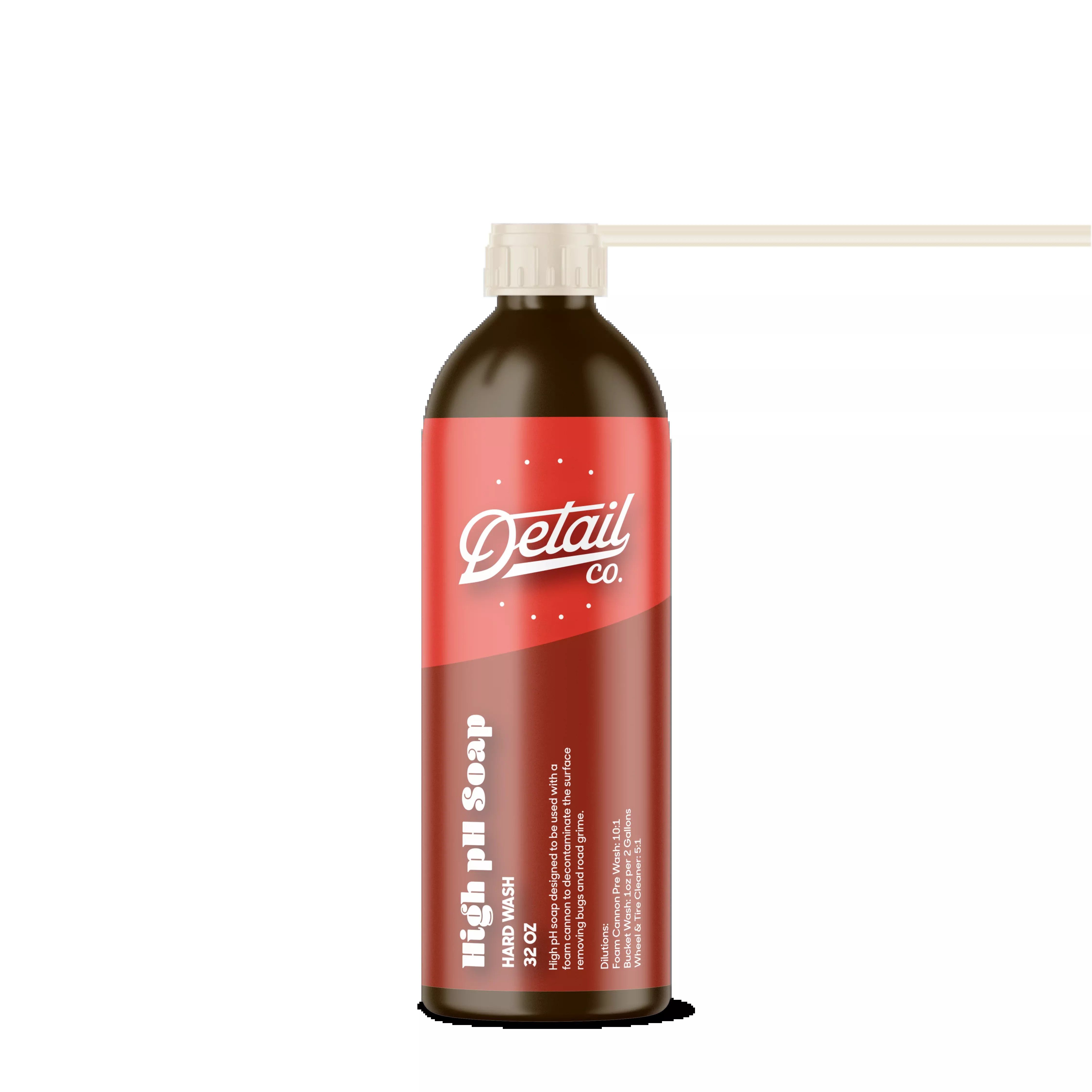 Detail Co. Hard Wash (High pH Presoak Foam Wash)