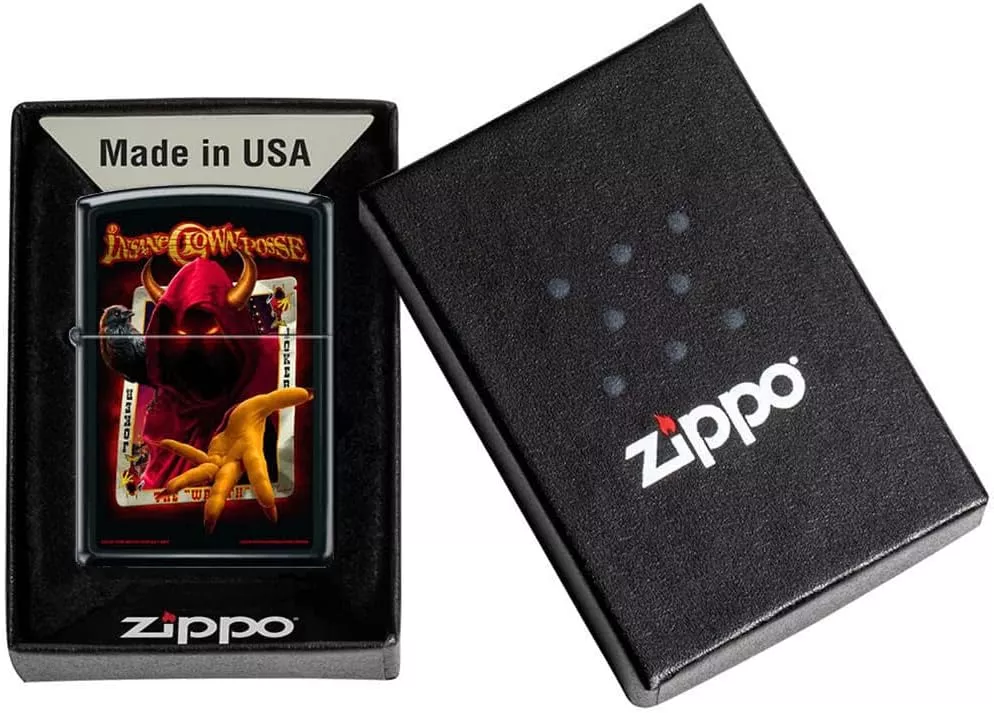 ICP The Wraith – Black Matte Zippo Lighter