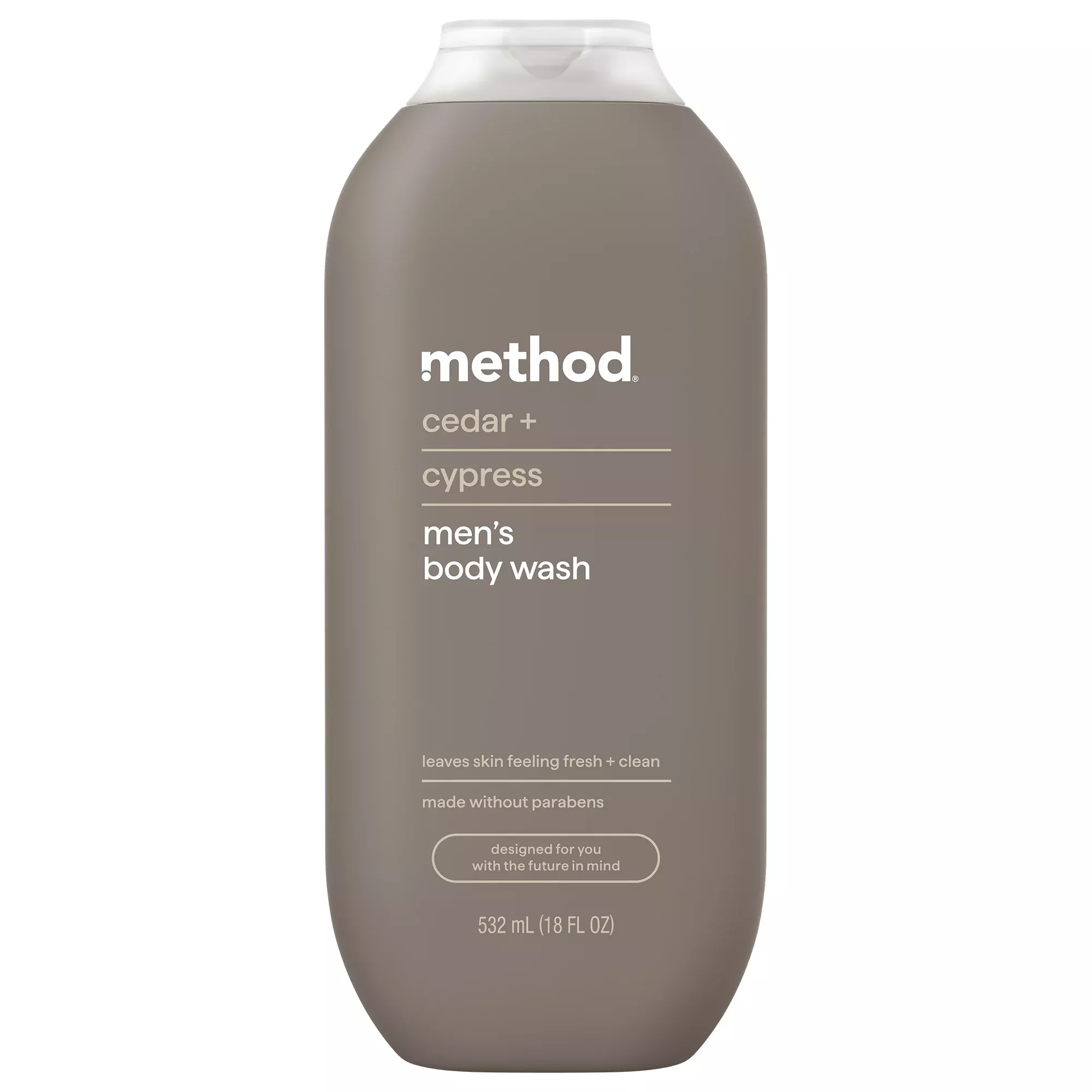 Men’s Cedar Wood Scented Body Wash | Cedar + Cypress - 18 oz | Method Men– method products