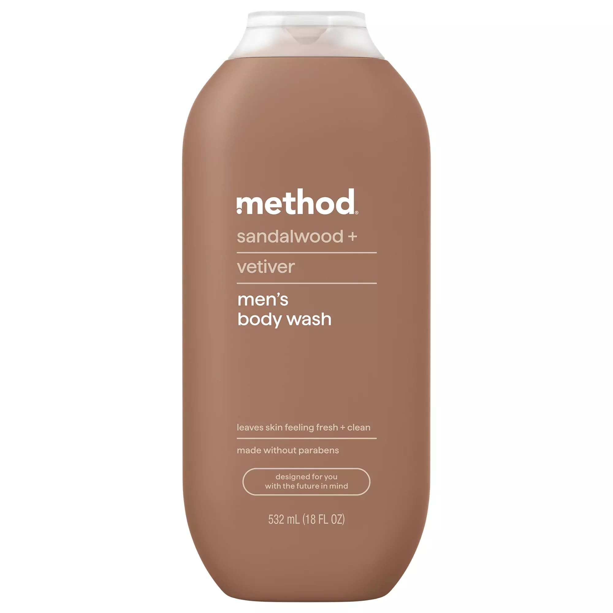 Men's Sandalwood + Vetiver Body Wash - 18 oz | Method Men - method products