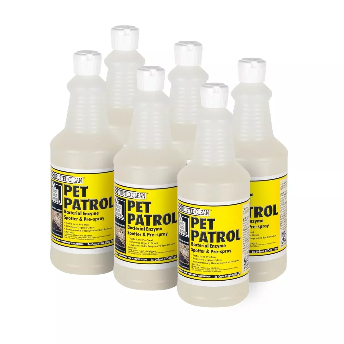 'Pet Patrol' Bacterial Enzymatic Pet Stain Spotter & Remover - 6 Quarts