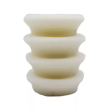 RUPES DA White Ultrafine Foam Pad - 2.75 Inch - 4-Pack