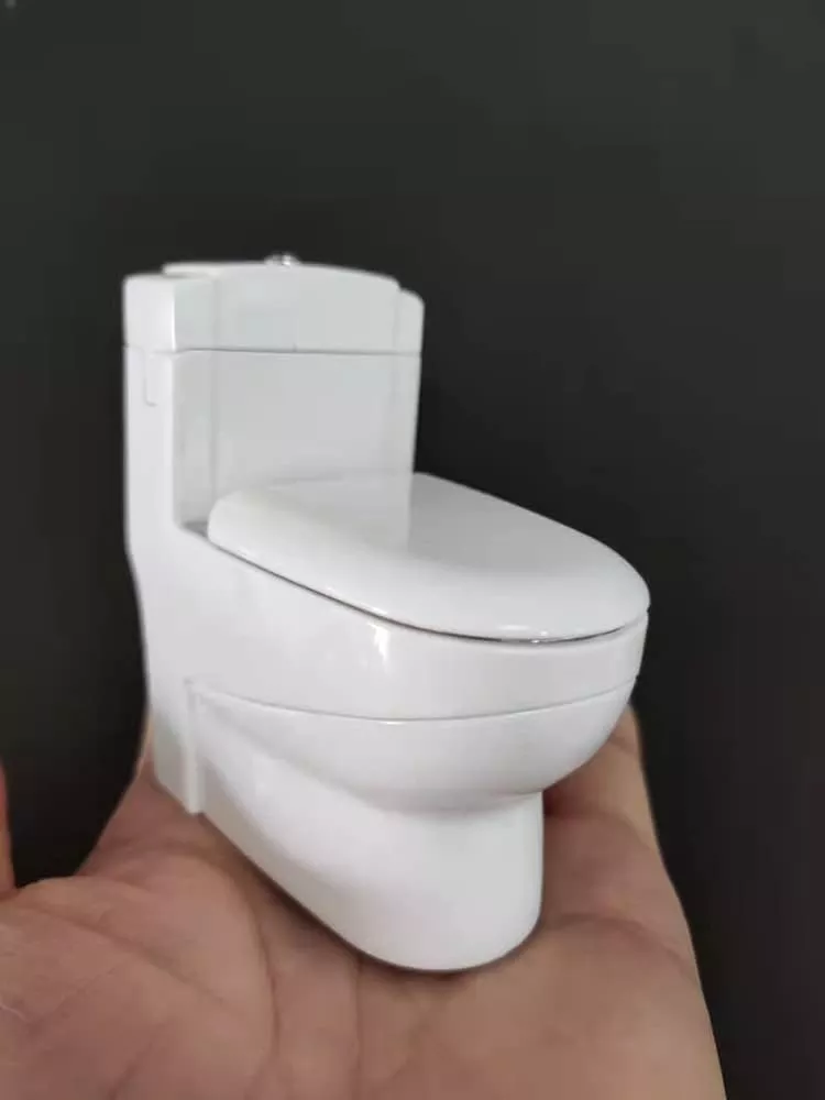 (Without Butane) Toilet-Shaped Butane Lighter, Jet Torch Flame Windproof Lighter, Portable Bottle Opener